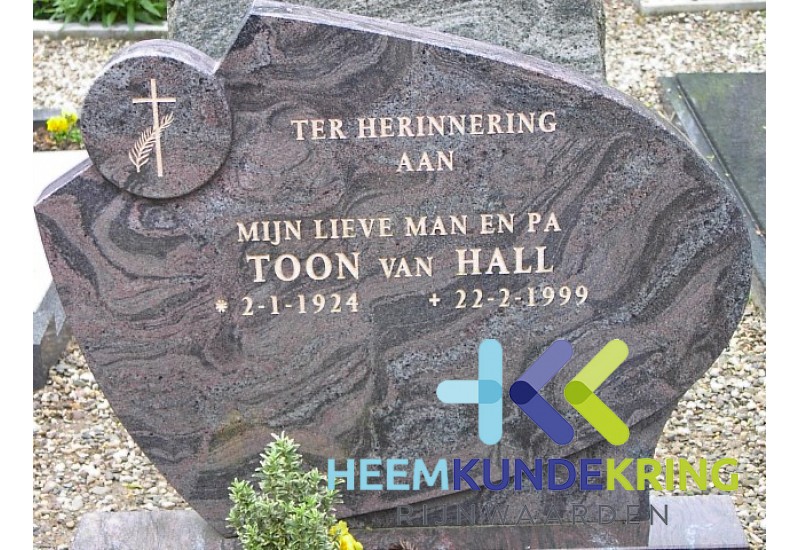 Grafstenen kerkhof Herwen Coll. HKR (40) T.van Hall